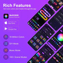 RGB Neon LED Strip Lights – Music Sync APP Room Decor