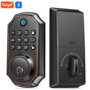 Tuya Smart Door Lock – Fingerprint & Keypad Deadbolt