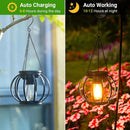 Solar Hanging Lantern Outdoor LED Waterproof
