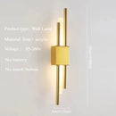 Nordic LED Wall Lamp with USB Plug for Bedroom Decor